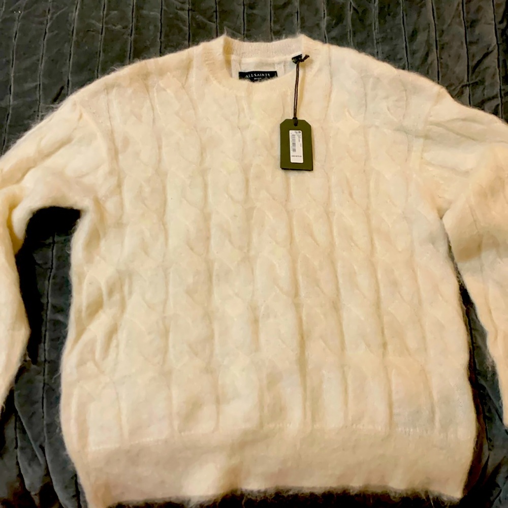 All Saints Ivory Sweater